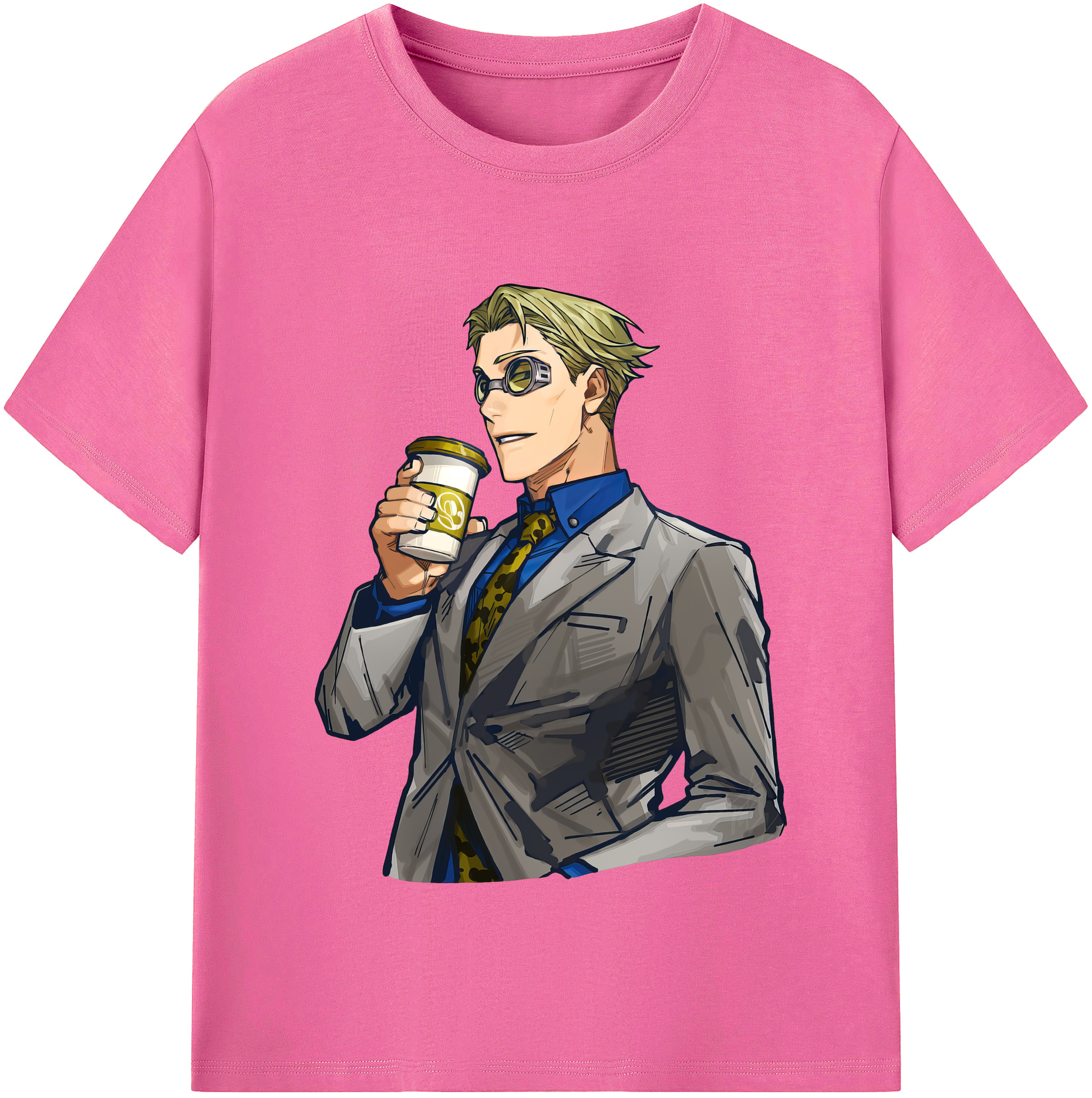 （画像用） 呪術廻戦 Jujutsu Kaisen レディースカジュアルプリントTシャツ（綿100％）